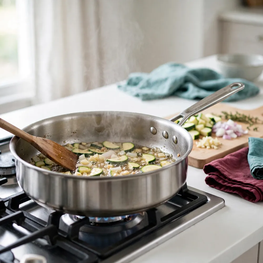 Sauteuses en situation d'usage