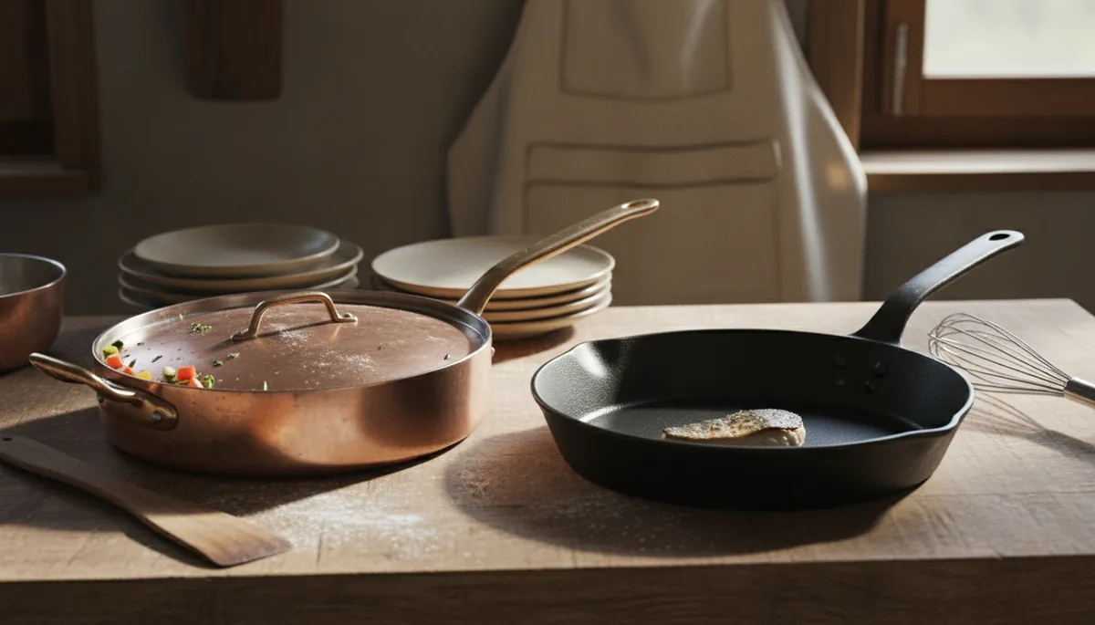 Sauteuse ou poêle, que choisir