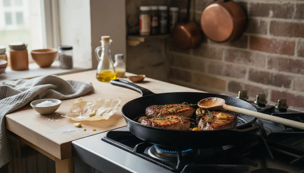Recette de filet mignon de porc à la sauteuse, tendre et juteux
